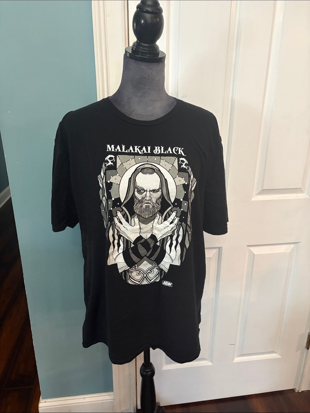 Malakai Black Men's Graphic Short Sleeve Tee - Black